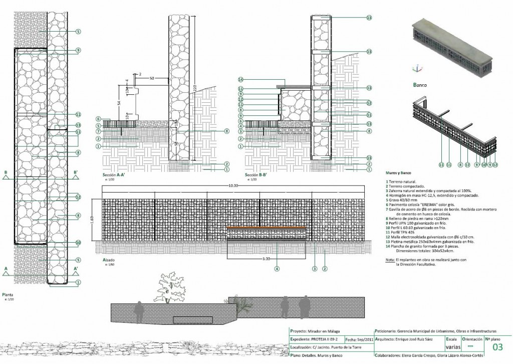 Plano constructivo 01.